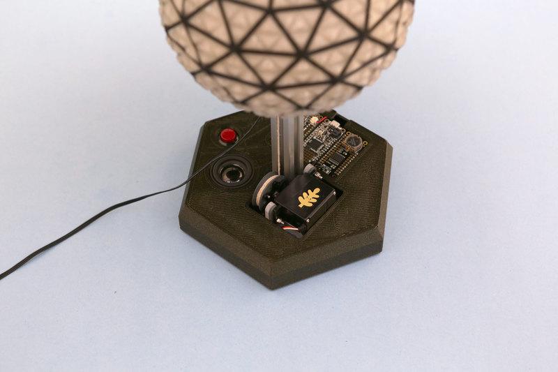 Don't twist the sphere excessively or the bearing wheels could pop off. Adafruit Industries https://learn.