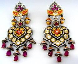 Ruby Studs Antique