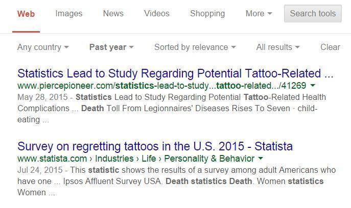 Tip #13: Search by date tattoo death