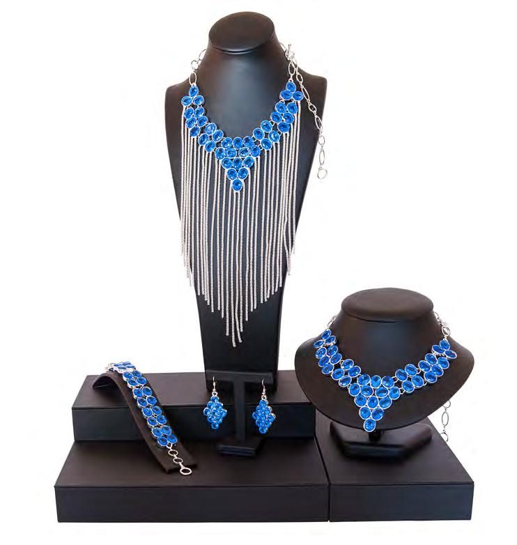 Whether for a Wedding, Cocktails or a Special Occasion, add your own dash of old Hollywood Glamour with our Necklaces, Strand bracelets and Chandelier earring pieces designed to make