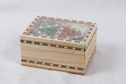 Pine Wood Jewellery Box