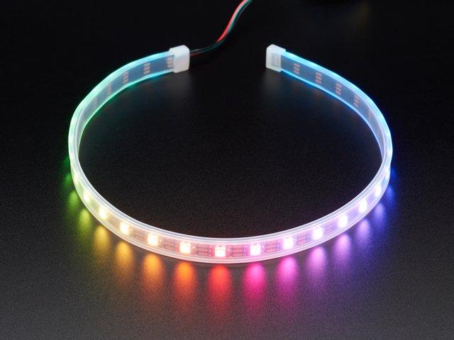 Adafruit NeoPixel LED Strip with 3-pin JST Connector $12.50 IN STOCK ADD TO CART That's all there is to it!