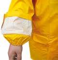9353F 9354A 9353A 9354F Rain coverall *Material: 3-ply structure:  *Coat: Ventilated cap back, inner elastic