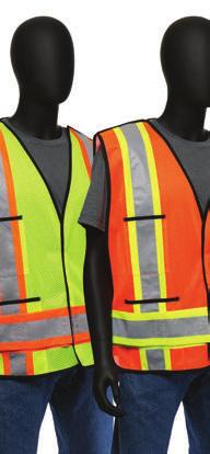 Surveyor s Safety Vest Solid - Color-block black