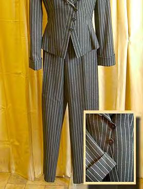 2 of 5 Armani Pant Suit marvelous and trailblazing styles of Chanel, The Duke of Windsor, Yves St. Laurent, Thierry Mugler and others.