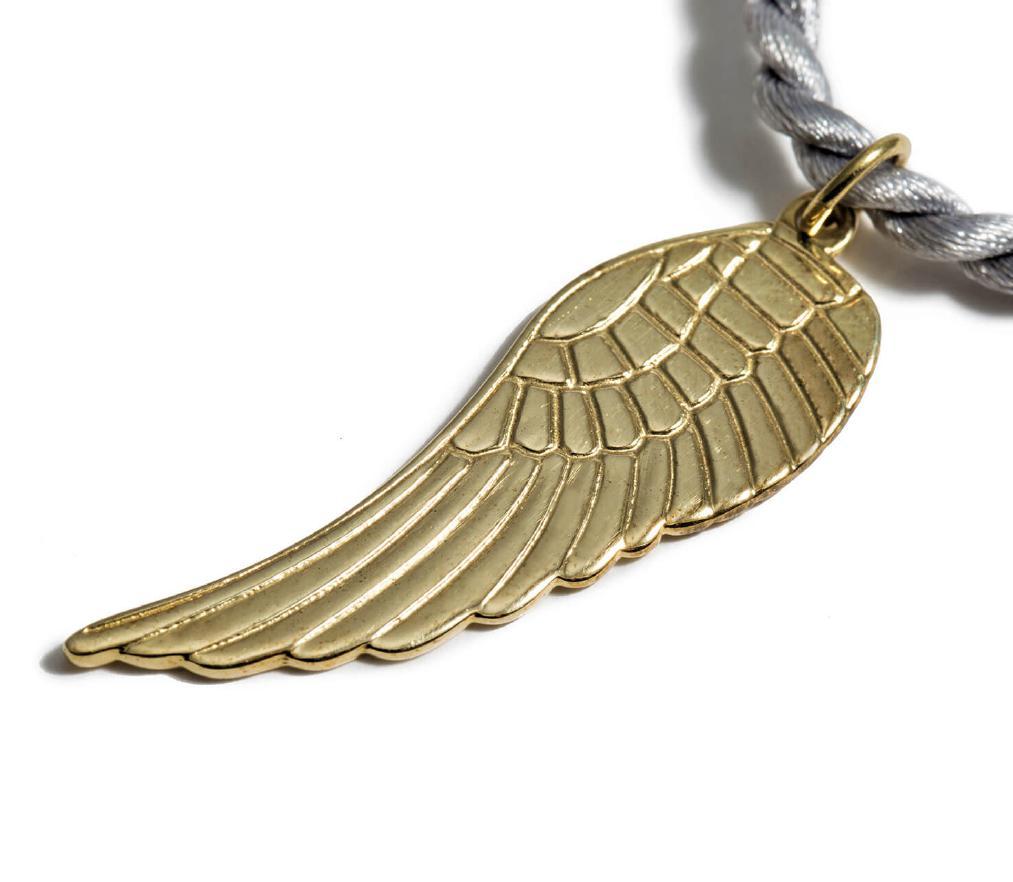Guardian Angel Wing Pendant Necklace