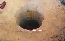 90m ASL, appearing as a concentration of ash and pottery, and it was dug in its entirety in the red hamra sediment.