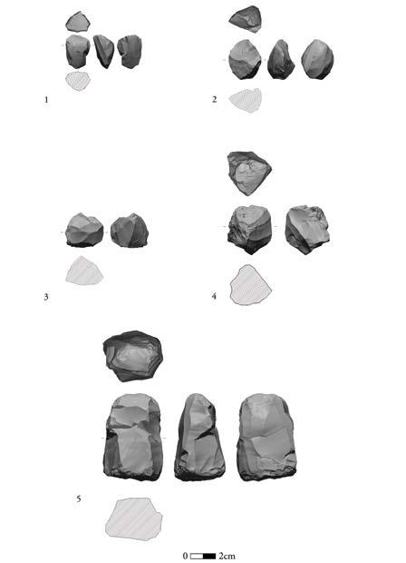 CHIPPED STONE ARTIFACTS FROM THE CHALCOLITHIC SHAFTS CHIPPED STONE ARTIFACTS FROM THE CHALCOLITHIC SHAFTS Conn Herriott The chipped stone finds from Yehud may help shed light on the function of this