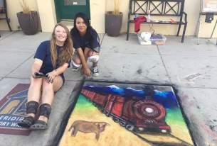 page 12 SEPTEMBER 7 FRIDAY HIGH SCHOOL CHALK ART COMPETITION GENERATION'S PLAZA 804 N MAIN ST 6:00 PM FREE The theme for this year s competition is: Art in the Future.