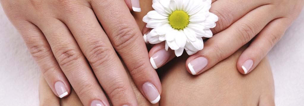SPECIALITIES Classic Manicure A pampering hand treatment to beautify the hands and nails. Nails can be buffed to a healthy shine or coated with the polish of your choice.