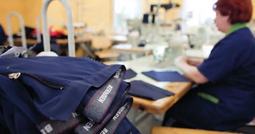 Svarmil can produce all of the garments in Berendsen Workwear
