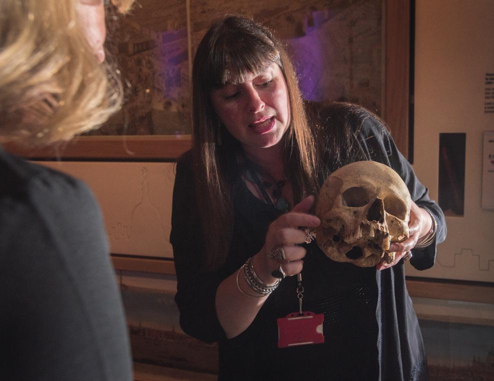 November Museum of London Museum of London Private visit: Centre for Human Bioarchaeology Tuesday 21 November 6-7.