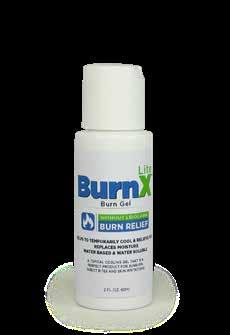 PROTECTED FROM ALL ENVIRONMENTAL HAZARDS SOLUTION: Burn X Lite Cooling Gel 3 o