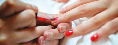 and Polish Fingers or toes 25 minutes 20 GELeration polish 25 Please note this does not include cuticle work Jessica Pedicure Foot filing and foot soak Foot massage
