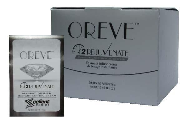 OREVE Diamond Infused Age-Defying Skincare System.