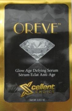 OREVE DIAMOND INFUSED GLOW AGE-DEFYING SERUM Ph balanced Conditioning & moisturizing firms tones and tightens skin!