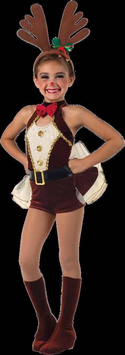 18472 18471 18473 Toy Soldier Red and white spandex unitard
