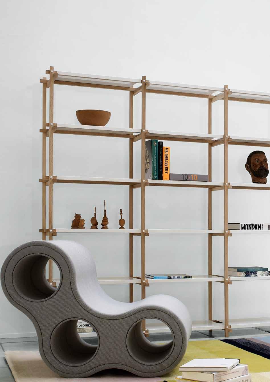 SHELVING UNIT/ WOODY DESIGN BY HAY