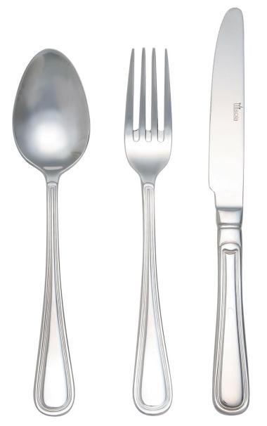 18/10 Cutlery The nickel content in 18/10 cutlery provides a softer silvery sheen, than the 18/0.