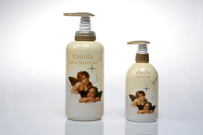 Star liquid soap, 500ML 96 12 vanilla 000317 Rafael Star bath & shower 1000ML 80 6 gel vanilla 000318