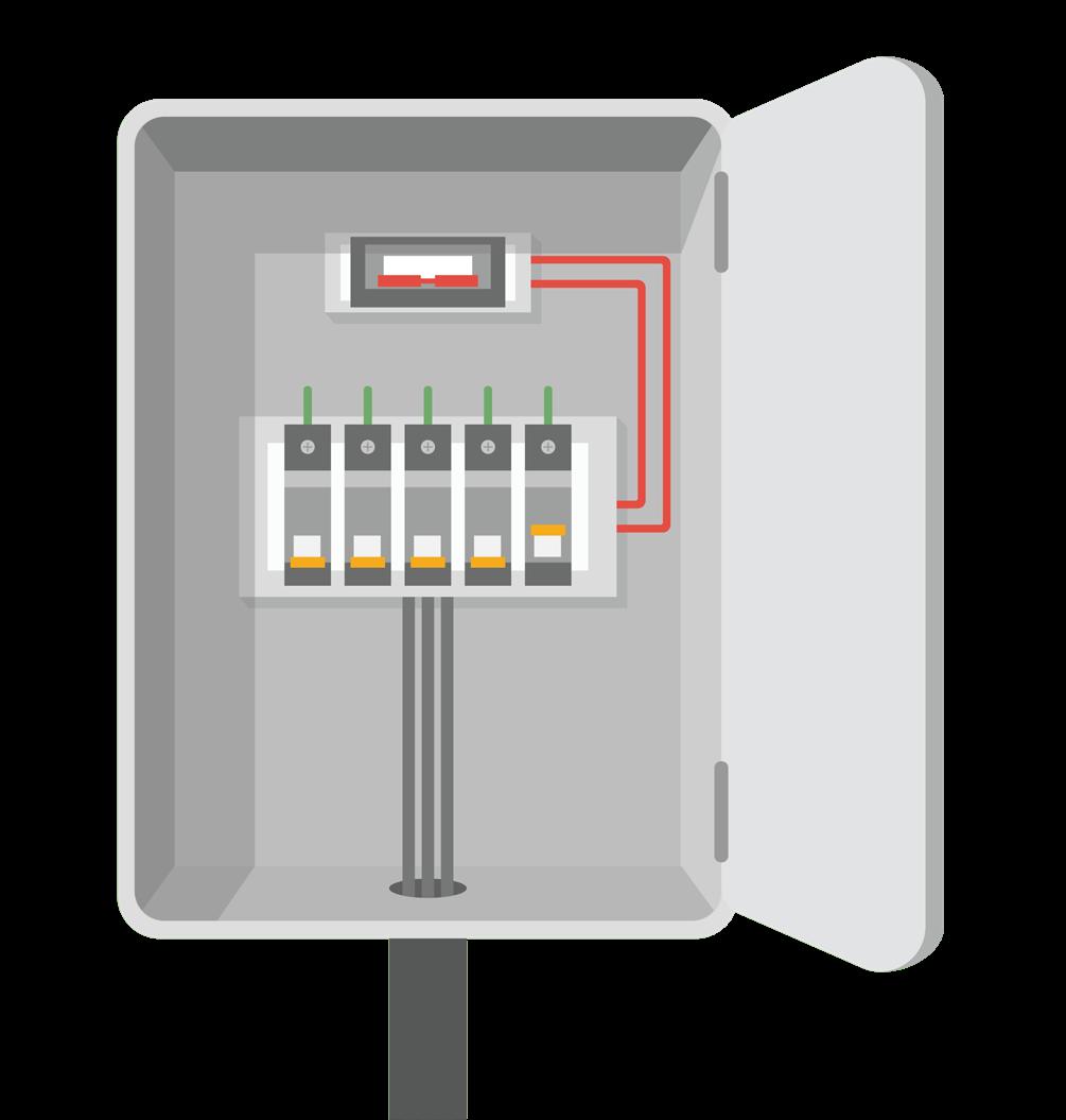 Shut off power at the fusebox Since you ll be working with high-voltage electricity, first shut