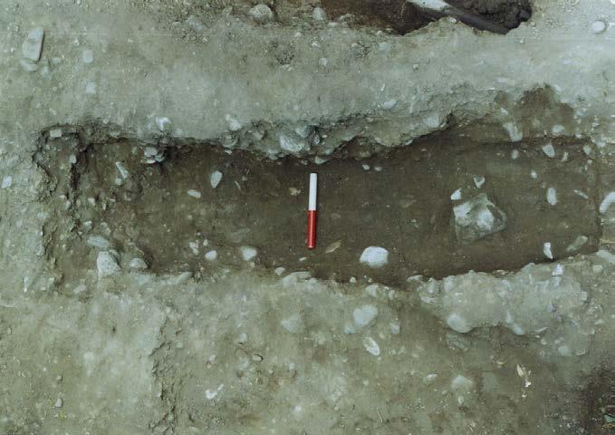 In some cases graves were dug alongside one another, but generally the grave orientation was inconsistent and many of the graves cut one another.