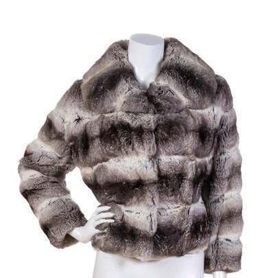 FINE FURS 229 244 (1 of 3) 248 229 A Chinchilla Fur Jacket, with a