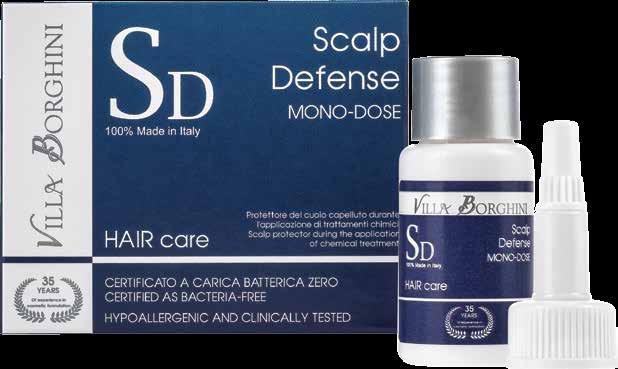 Scalp Protection from Chemical Treatments (hair coloring, hair bleaching, hair perm, hair