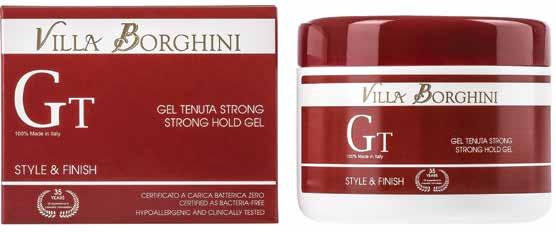 STRONG HOLD GEL 200 ml INDICATIONS Strong Hold Gel has been especially formulated to allow, in Professional Use, the realization of trendy hairstyles even particularly difficult, sophisticated and