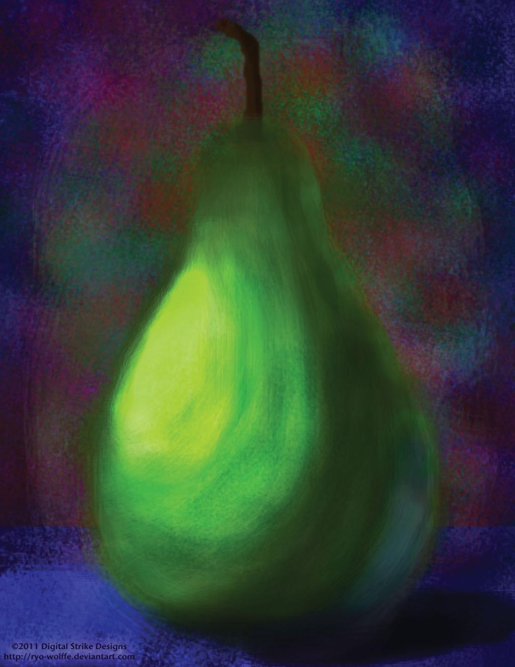 7 Digital Pear Digital Art Academic (2011) Made in my early college courses, this is the class where I began to polish up on.