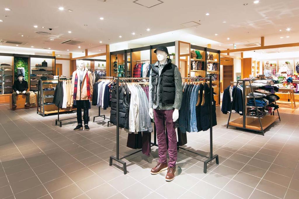 It offers styles that can help customers live comfortable daily lives in a way that is true to themselves through a network of conveniently located and pleasant stores with friendly sales staff.
