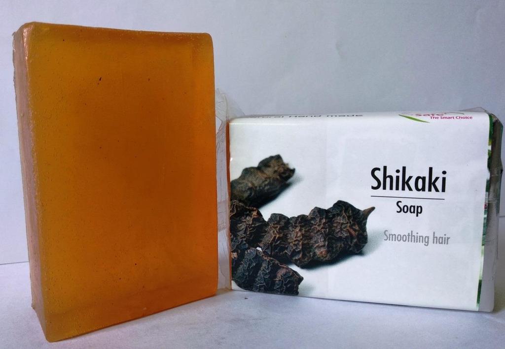 Shikakai soap About the product Shikakai And Aritha (Soapnut) - It clears dandruff and cleans the dirt accumulated on the scalp.