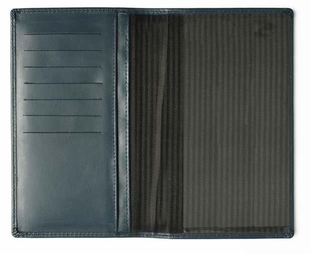 Pocket wallets 10026D Windsor Hide - Pocket wallet with single clear acetate pocket 172mm x 105mm (closed)