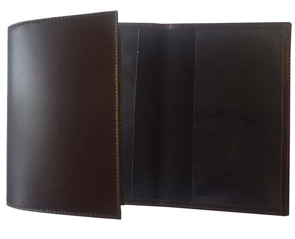 Travel Accessories & Sports Items NEW Passport Wallet Clear Inside Pockets 26130 Finecell Leather - Standard colours: Black, Navy and Brown 26130
