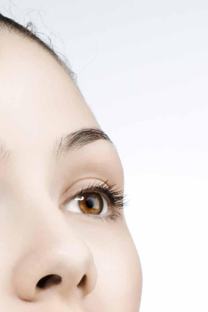 The 3 parts that surround THE EYE Eyebrows 1 Upper Eyelid 2 Lower Eyelid +
