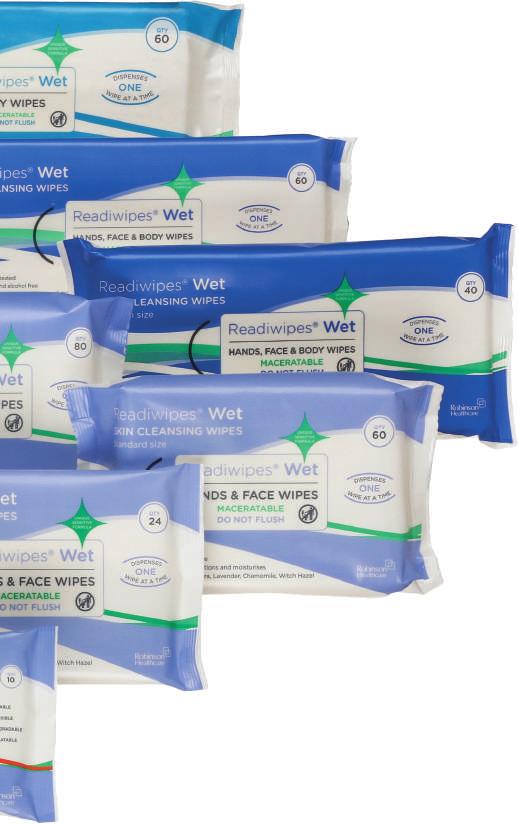 thicker as competitor products m lotion that makes them n other wipes About Readiwipes Wet Readiwipes Wet Skin Cleansing Wipes have been specially developed for the cleansing of all areas of the body.