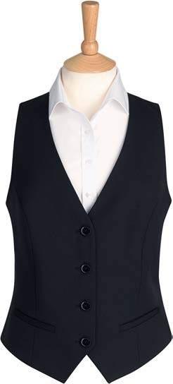WOMEN S WAISTCOAT MID GREY colourway Beautiful DRESS WALDORF Waistcoat (Black) Lining backed with adjuster, 2 welt pockets, 4