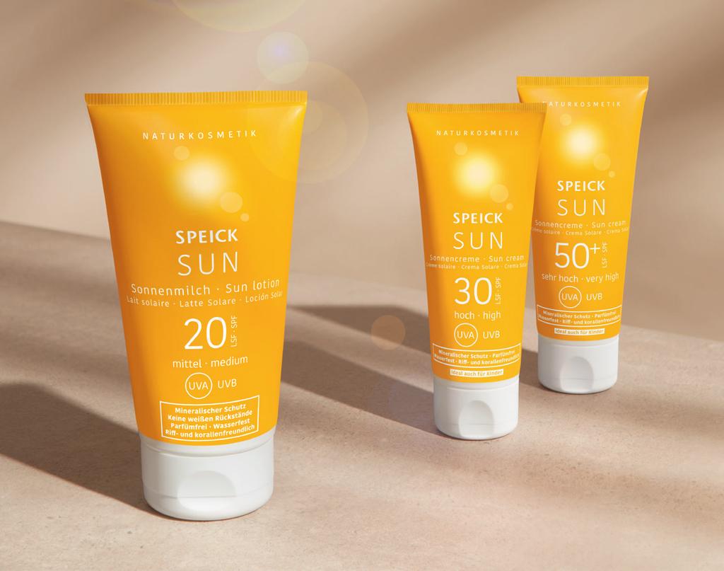 SUN MILK SPF 20 Light, easily absorbed consistency with medium sun protection for the body. SPF 20: Medium sun protection for the whole body. Good for daily sun protection.