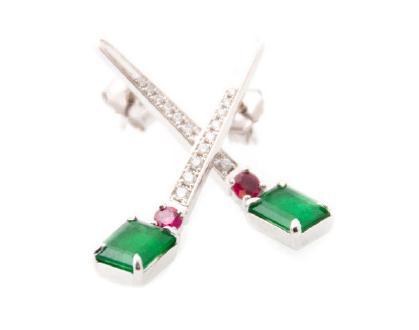 The Emerald Earrings 2 395,00 10x7mm