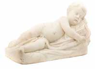 $1,000-1,200 1260 Continental Carved Marble Group: Girls with Kitten fourth quarter-19th century; modeled as two young girls with bowl of food and kitten on a floral base, 14 in H Est $1,500-2,000