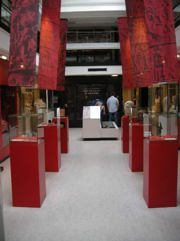 Roman Galleries I can look at artefacts from when the Roman Army arrived in York in the year