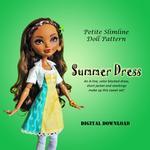 comEtsy Summer Dress A line color blocked dress with