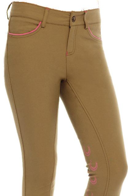 An incredibly flattering breech in a mid rise