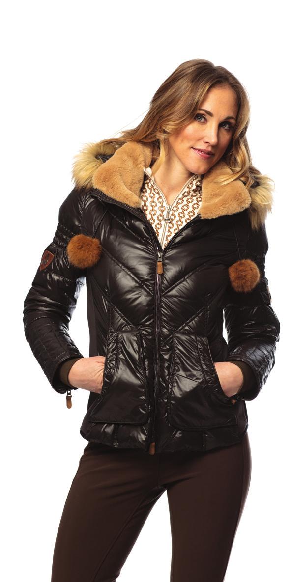 Faux Fur on Hood and Inside Collar.
