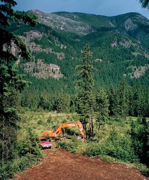 Canadian mining company Anglo Swiss Resources (Vancouver, British Figure 14. The Slocan Valley in British Columbia is being explored and mined for several gem minerals by Anglo Swiss Resources.