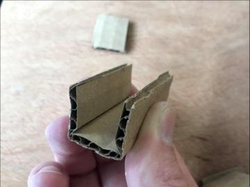 Be careful when using it. Cardboard Limbs Cut a rectangle of cardboard approximately 2"x3" and fold into thirds. The leg segments you may want to size slightly larger.