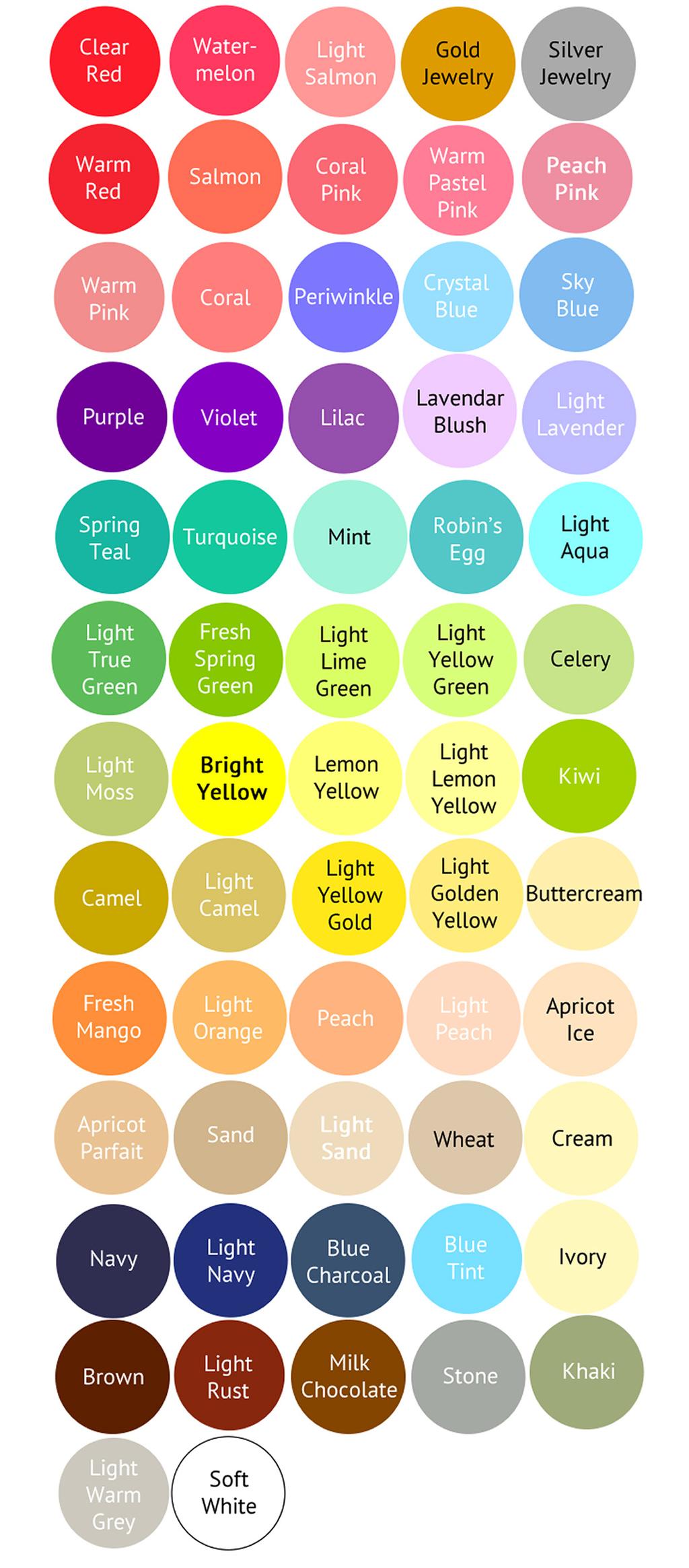 Your Light Spring Color Palette