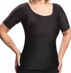 Compression Shapewear by Wear Ease 4 Compression T Style 915 Compression for underarm (axilla), back, chest/breast and abdomen.