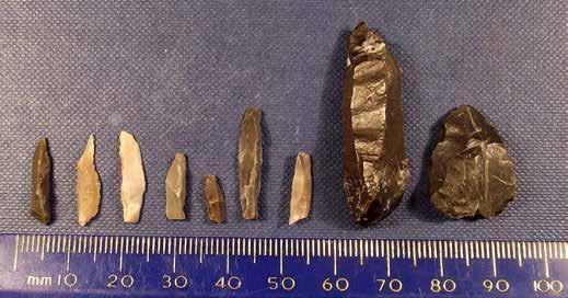 The main question with this site and several others to follow is; do the multi period finds represent a single phase of occupation?