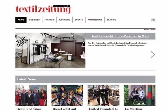 ÖTZ Digital Professionals in the fashion sector can find the most important and relevant news on textilzeitung.at, for fashion retail, fashion industry and fashion in general.